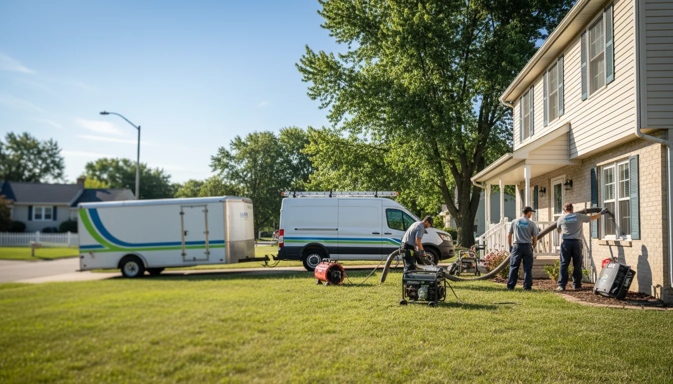 Flooded Basement Restoration And Cleanup With Repair in Belton, MO near me